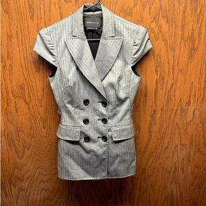 BCBG Maxazria Sleeveless Suit Jacket